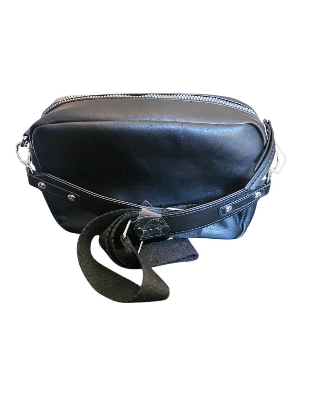 Primark Black Quilted Crossbody Camera Bag - Picture 2 of 6